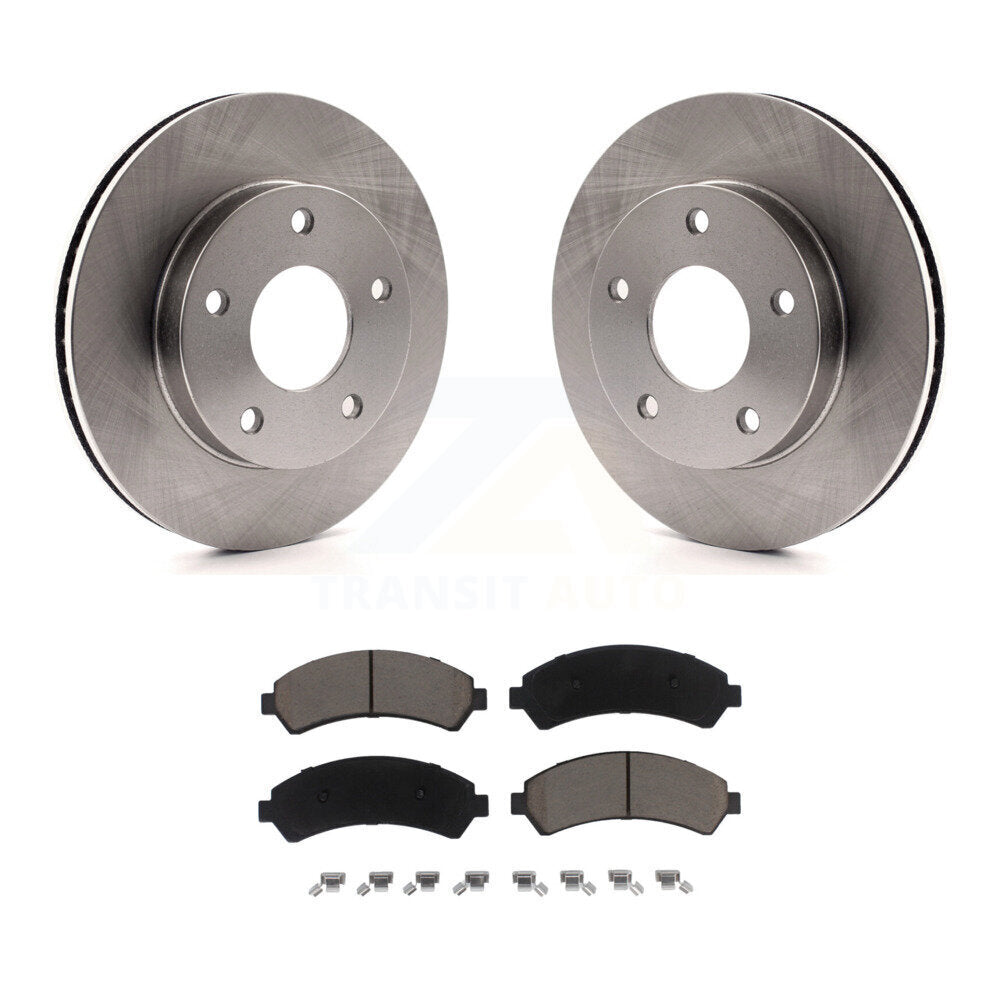 Disc Rotors and Ceramic Brake Pads Kit-K8C-100039 - Kit.bestparts.ca