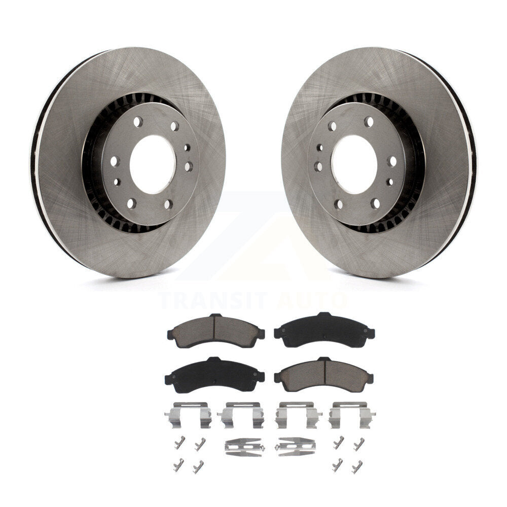 Disc Rotors and Ceramic Brake Pads Kit-K8C-100196 - Kit.bestparts.ca
