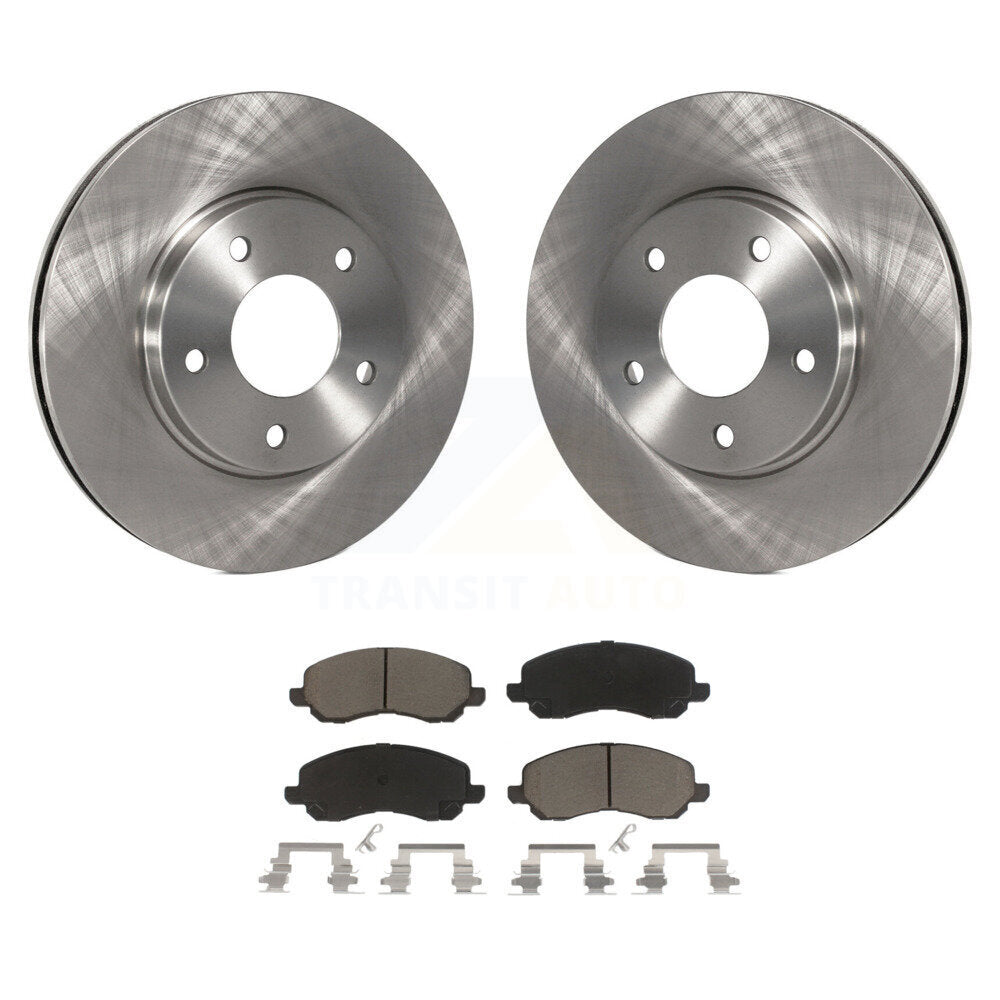 Disc Rotors and Ceramic Brake Pads Kit-K8C-100275 - Kit.bestparts.ca