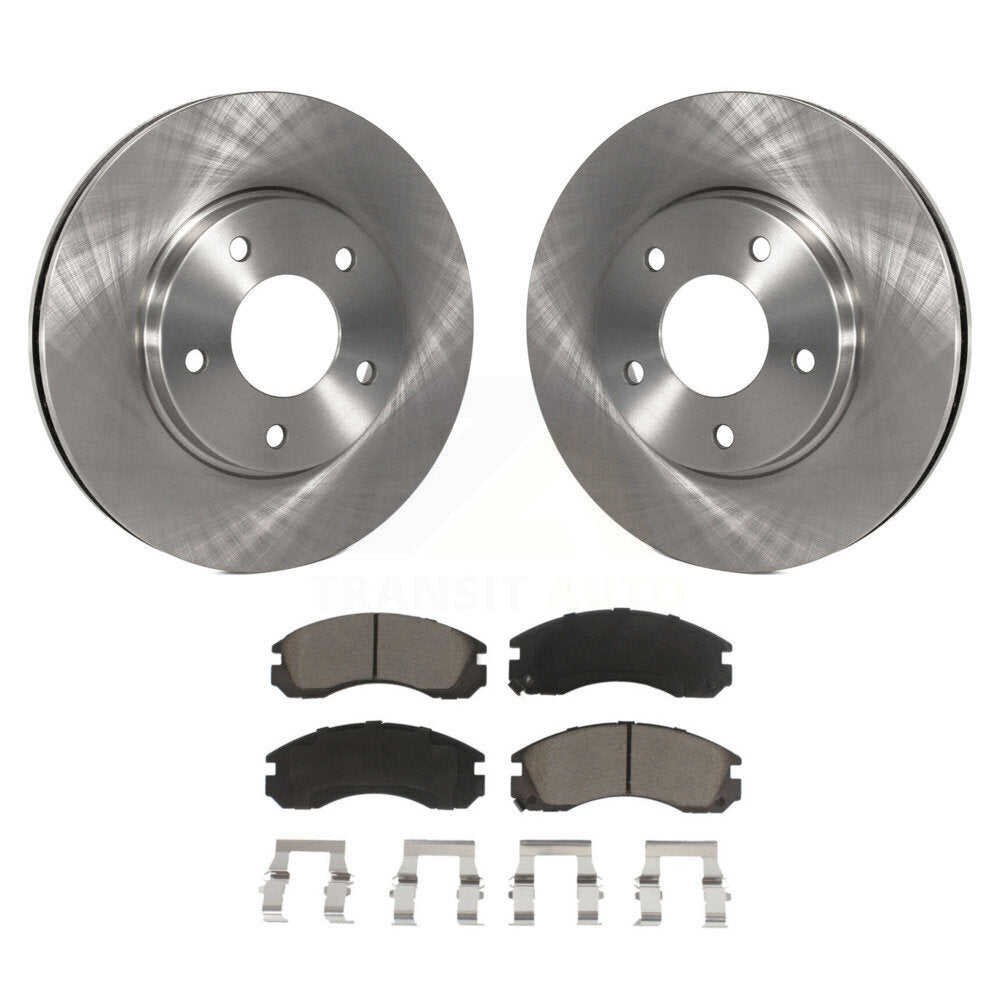 Disc Rotors and Ceramic Brake Pads Kit-K8C-100326 - Kit.bestparts.ca