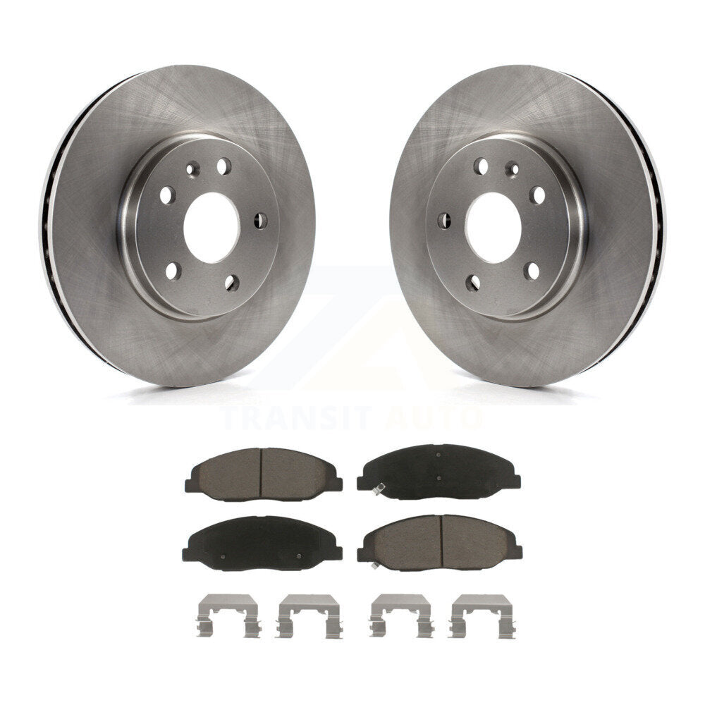 Disc Rotors and Ceramic Brake Pads Kit-K8C-100411 - Kit.bestparts.ca