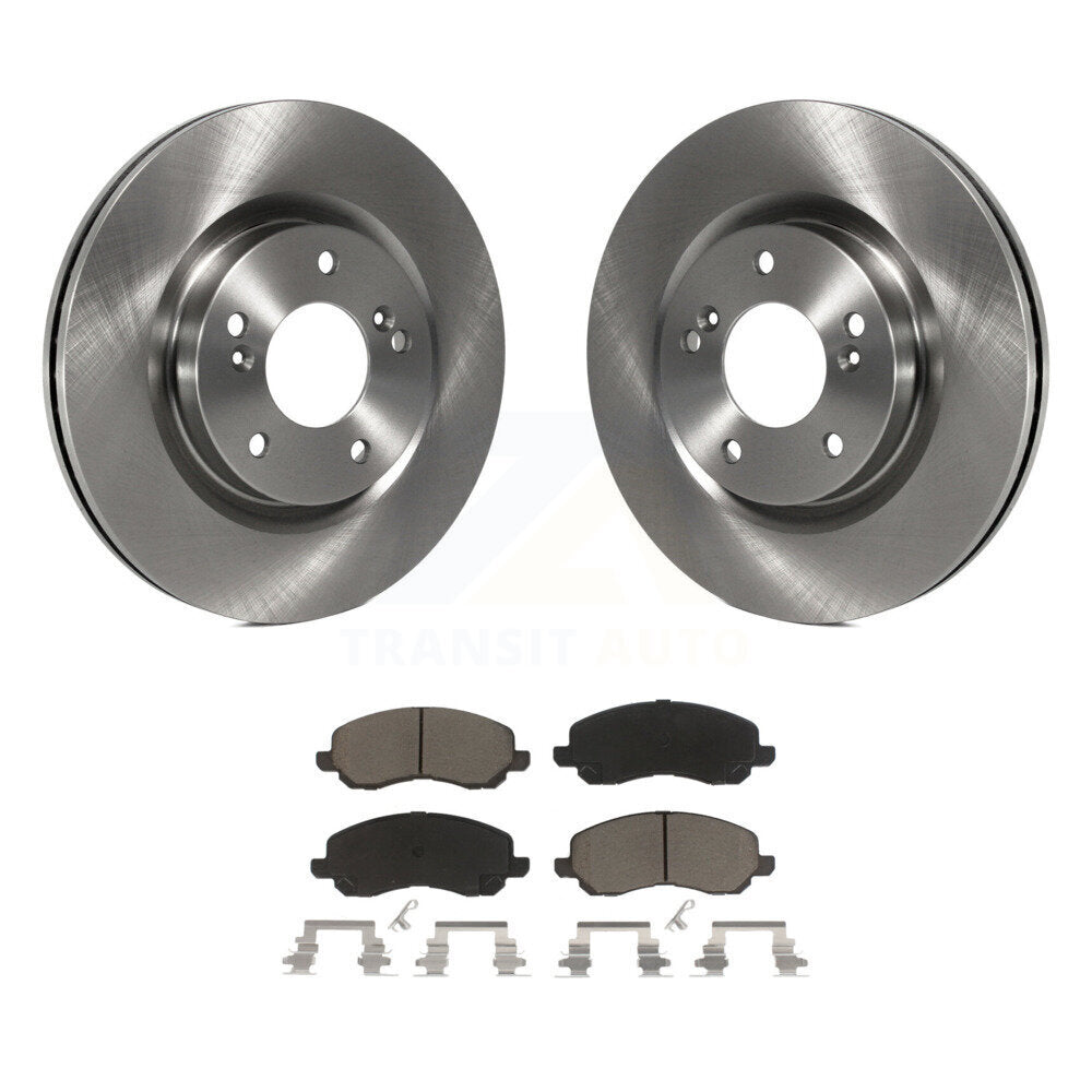 Disc Rotors and Ceramic Brake Pads Kit-K8C-100468 - Kit.bestparts.ca