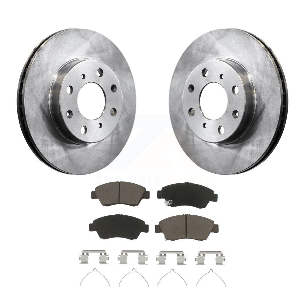 Disc Rotors and Ceramic Brake Pads Kit-K8C-100573 - Kit.bestparts.ca