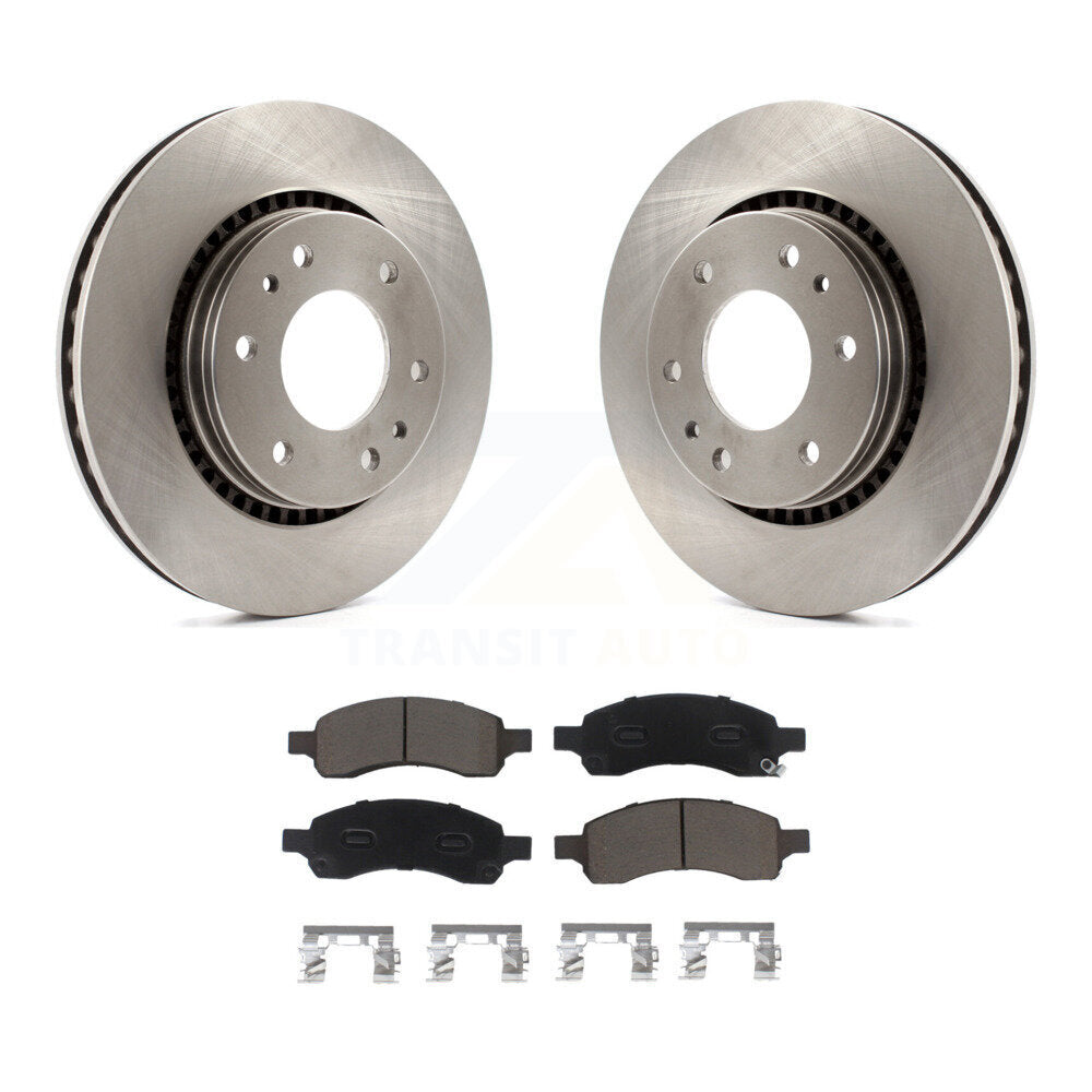 Disc Rotors and Ceramic Brake Pads Kit-K8C-100574 - Kit.bestparts.ca