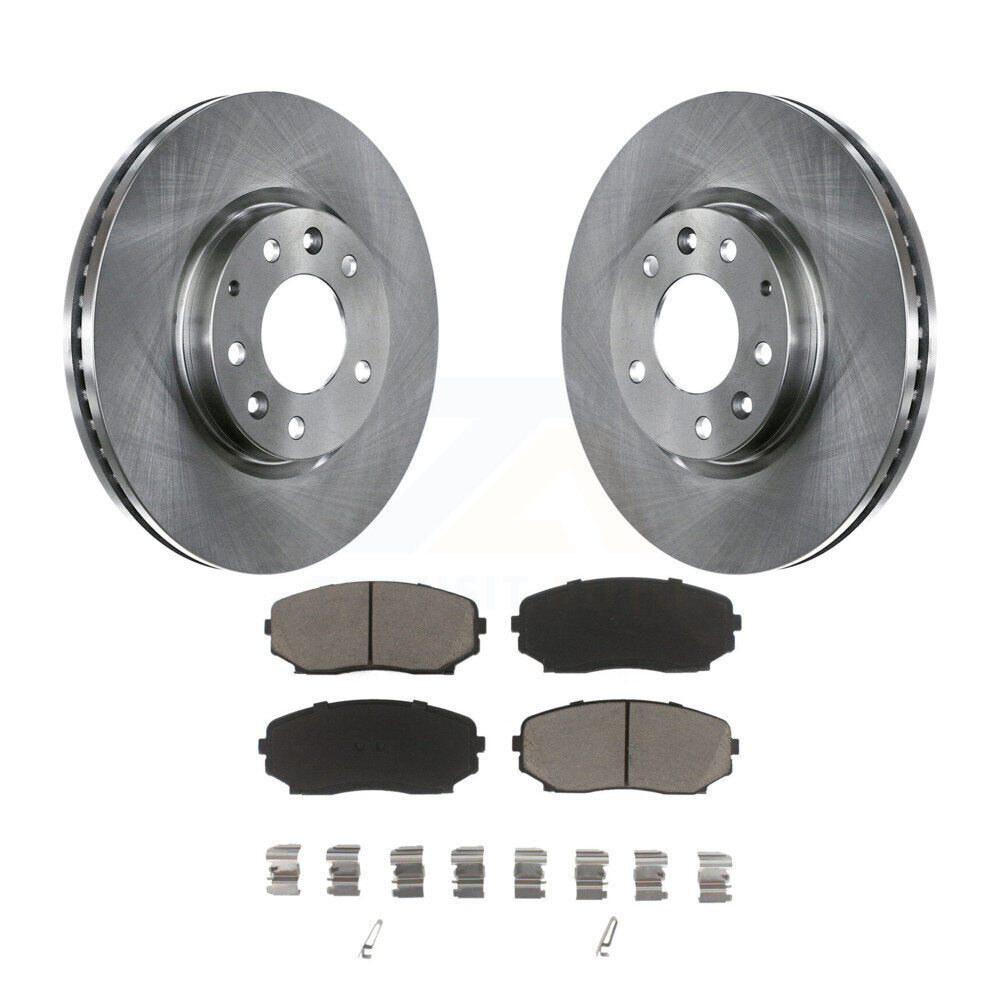 Disc Rotors and Ceramic Brake Pads Kit-K8C-100582 - Kit.bestparts.ca