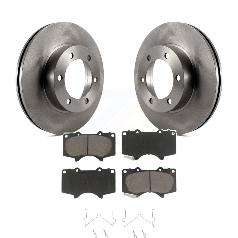 Disc Rotors and Ceramic Brake Pads Kit-K8C-100584 - Kit.bestparts.ca
