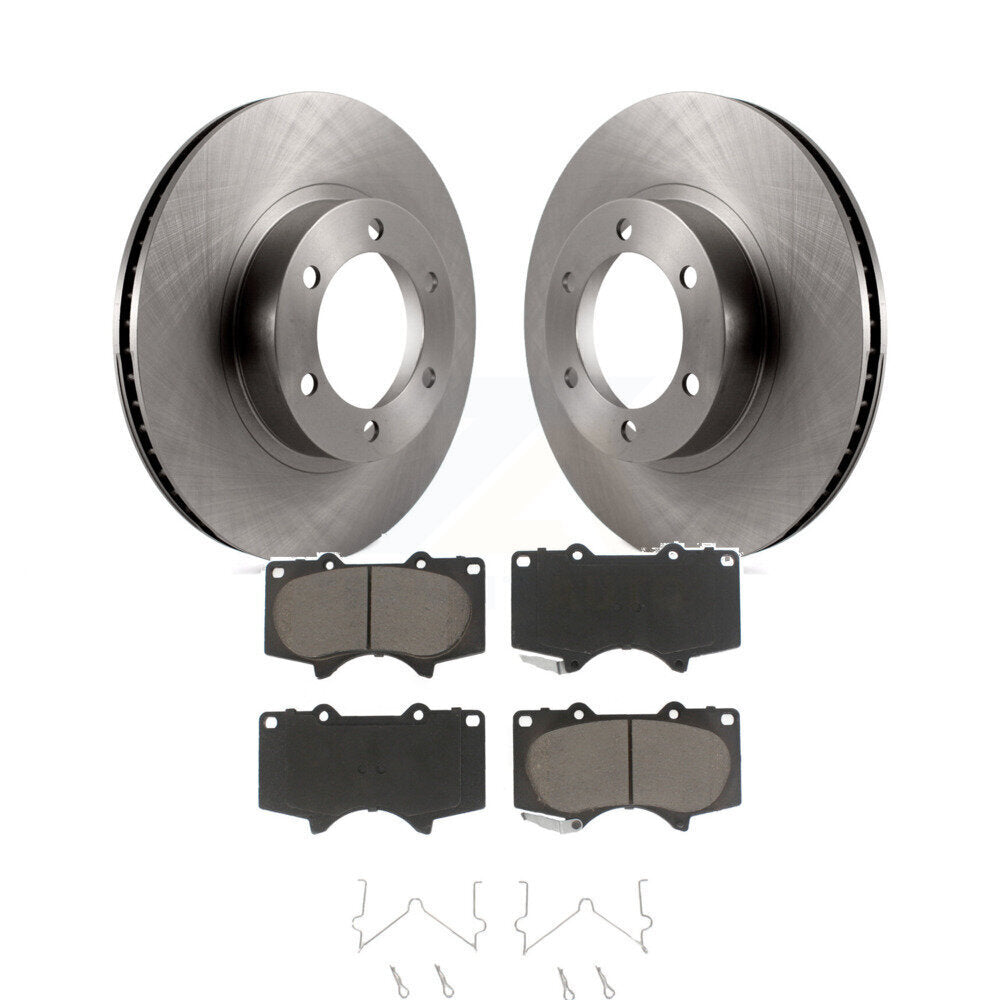 Disc Rotors and Ceramic Brake Pads Kit-K8C-100585 - Kit.bestparts.ca