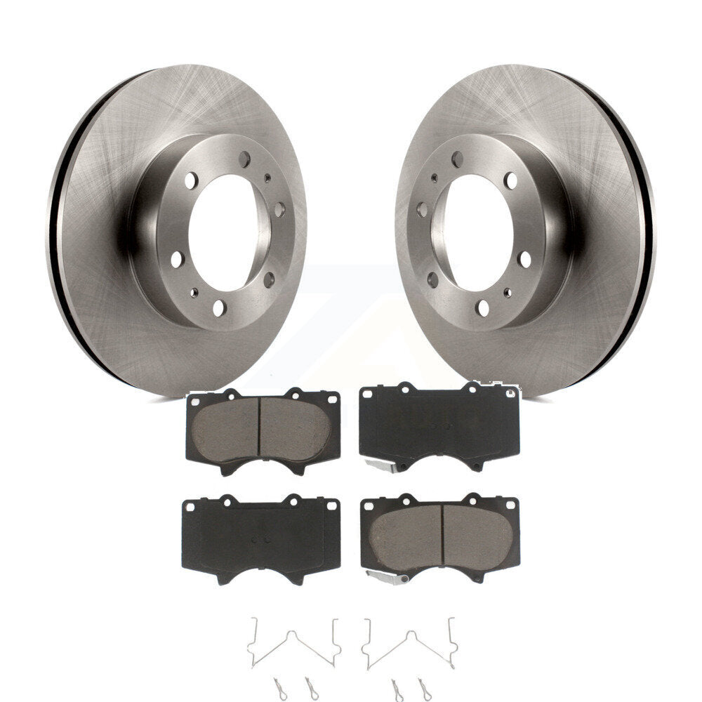 Disc Rotors and Ceramic Brake Pads Kit-K8C-100586 - Kit.bestparts.ca