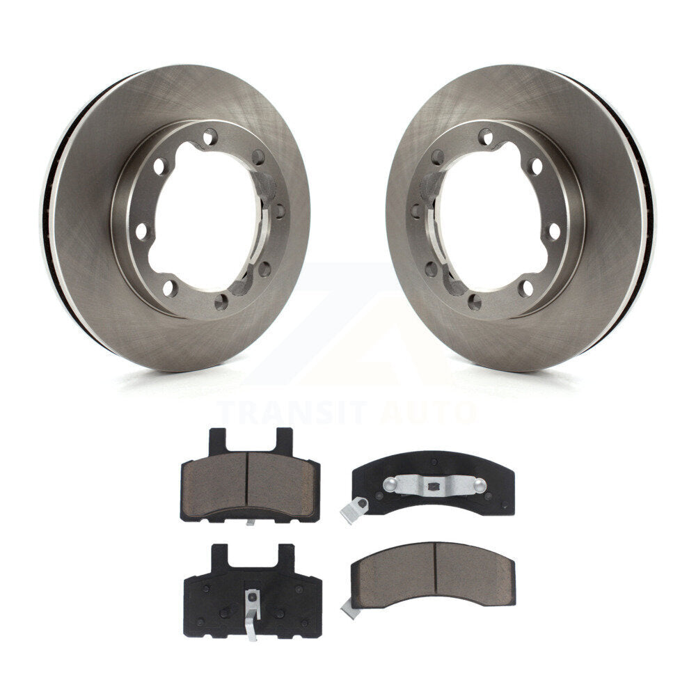 Disc Rotors and Ceramic Brake Pads Kit-K8C-100591 - Kit.bestparts.ca