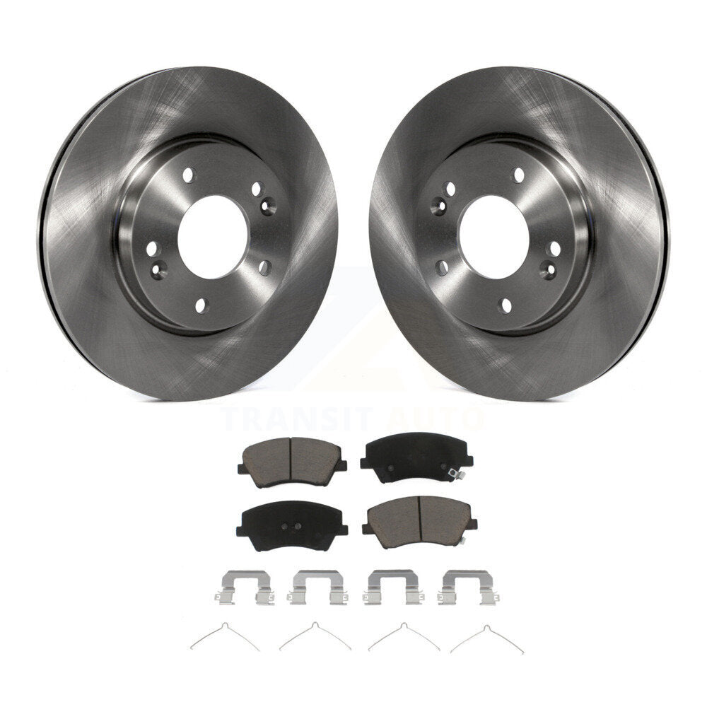 Disc Rotors and Ceramic Brake Pads Kit-K8C-100604 - Kit.bestparts.ca