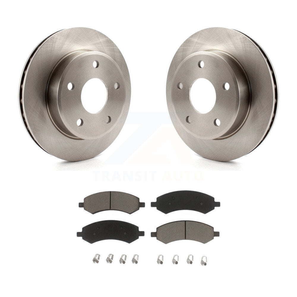 Disc Rotors and Ceramic Brake Pads Kit-K8C-100605 - Kit.bestparts.ca