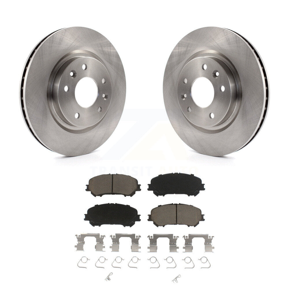 Disc Rotors and Ceramic Brake Pads Kit-K8C-100614 - Kit.bestparts.ca