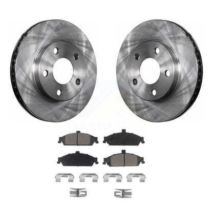 Disc Rotors and Ceramic Brake Pads Kit-K8C-100619 - Kit.bestparts.ca