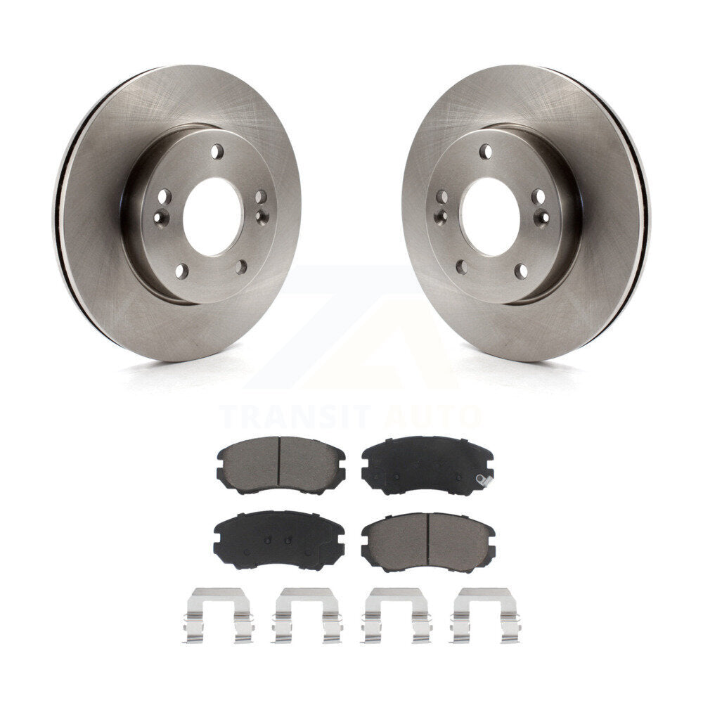 Disc Rotors and Ceramic Brake Pads Kit-K8C-100624 - Kit.bestparts.ca