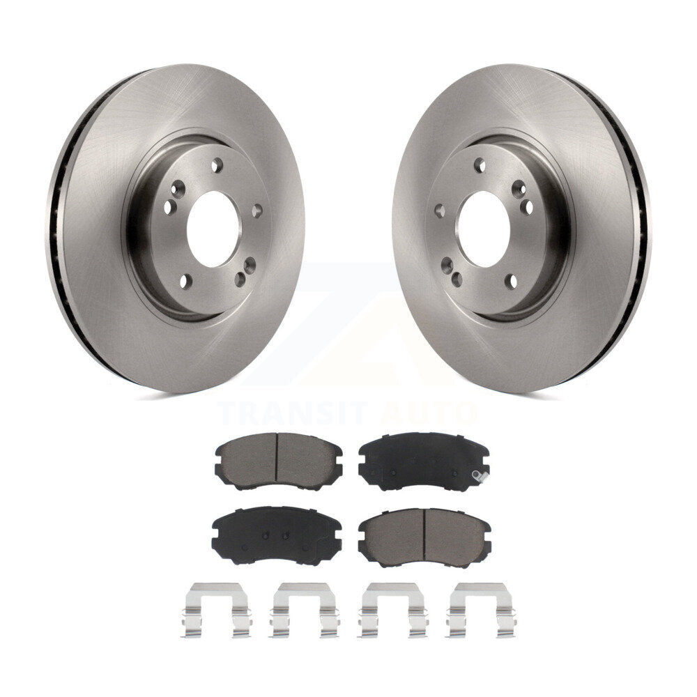 Disc Rotors and Ceramic Brake Pads Kit-K8C-100625 - Kit.bestparts.ca