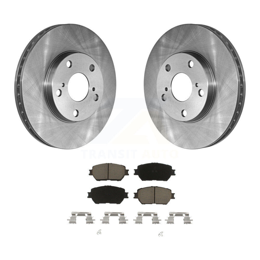 Disc Rotors and Ceramic Brake Pads Kit-K8C-100640 - Kit.bestparts.ca