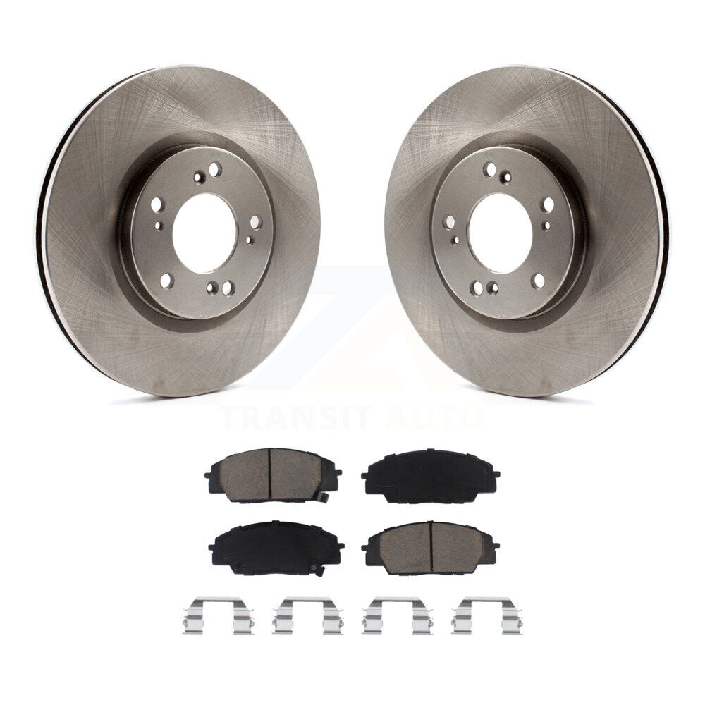 Disc Rotors and Ceramic Brake Pads Kit-K8C-100642 - Kit.bestparts.ca