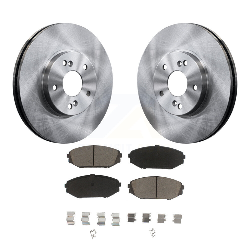 Disc Rotors and Ceramic Brake Pads Kit-K8C-100643 - Kit.bestparts.ca