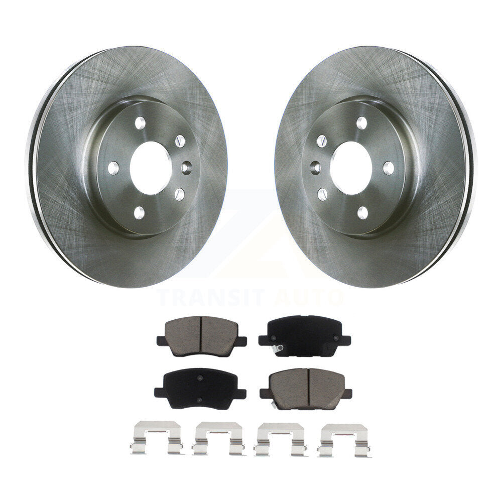 Disc Rotors and Ceramic Brake Pads Kit-K8C-100646 - Kit.bestparts.ca