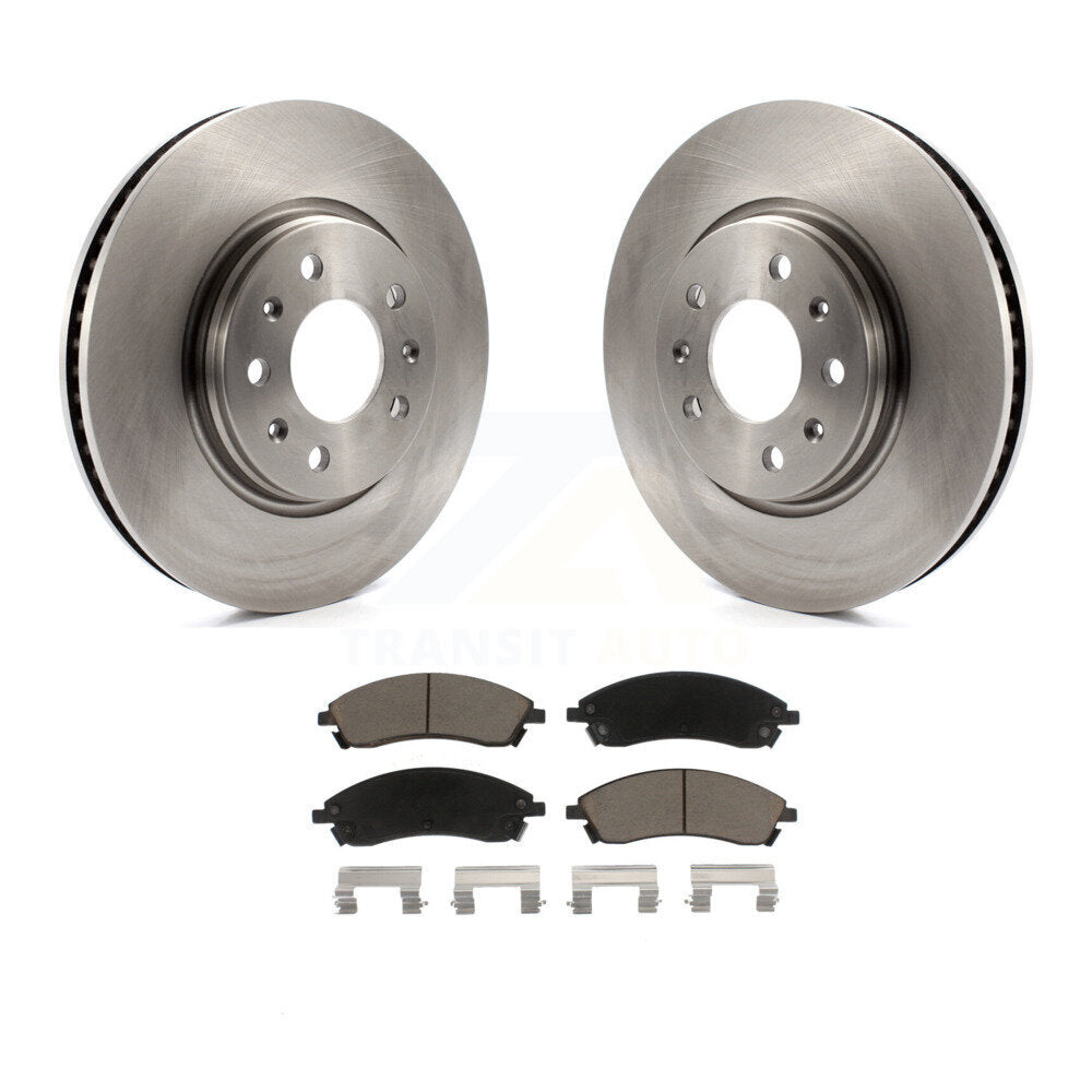 Disc Rotors and Ceramic Brake Pads Kit-K8C-100650 - Kit.bestparts.ca