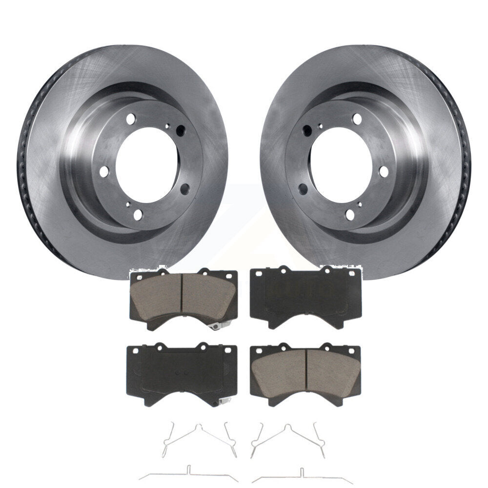 Disc Rotors and Ceramic Brake Pads Kit-K8C-100654 - Kit.bestparts.ca