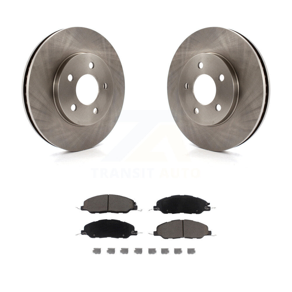 Disc Rotors and Ceramic Brake Pads Kit-K8C-100672 - Kit.bestparts.ca
