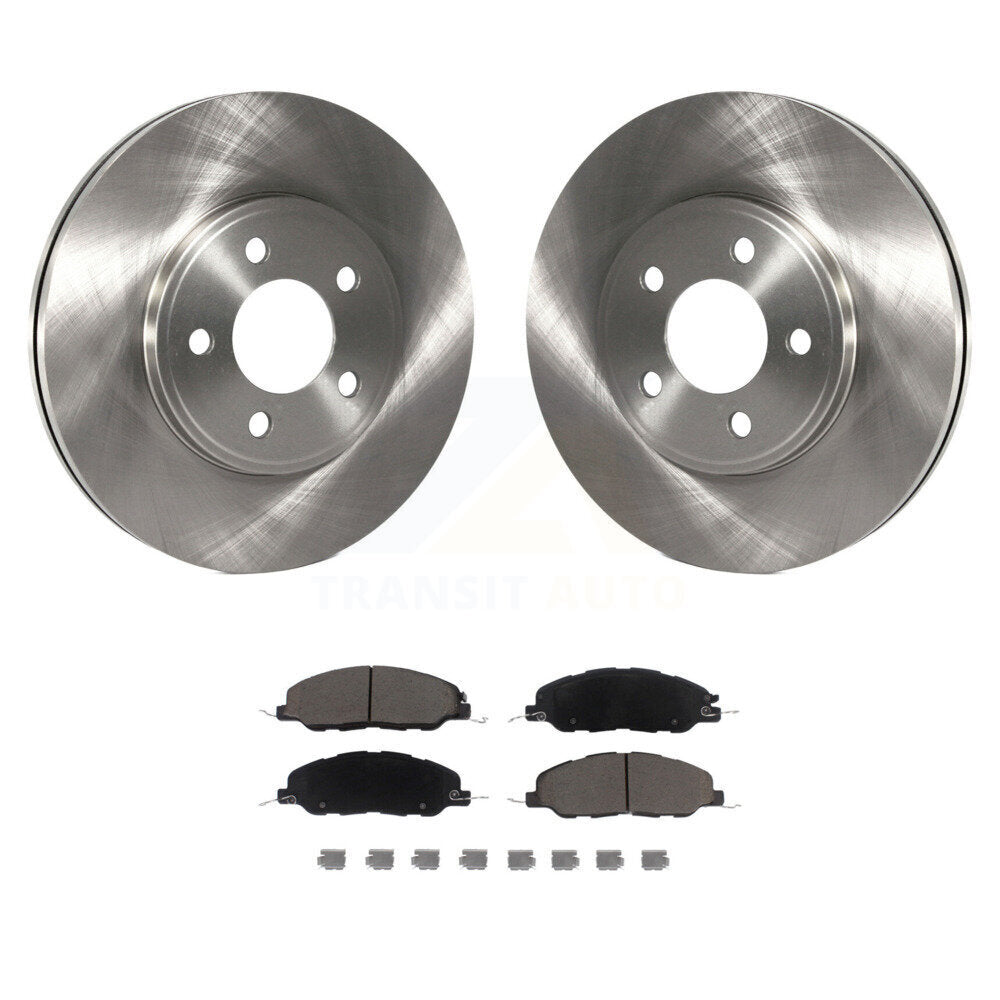 Disc Rotors and Ceramic Brake Pads Kit-K8C-100675 - Kit.bestparts.ca