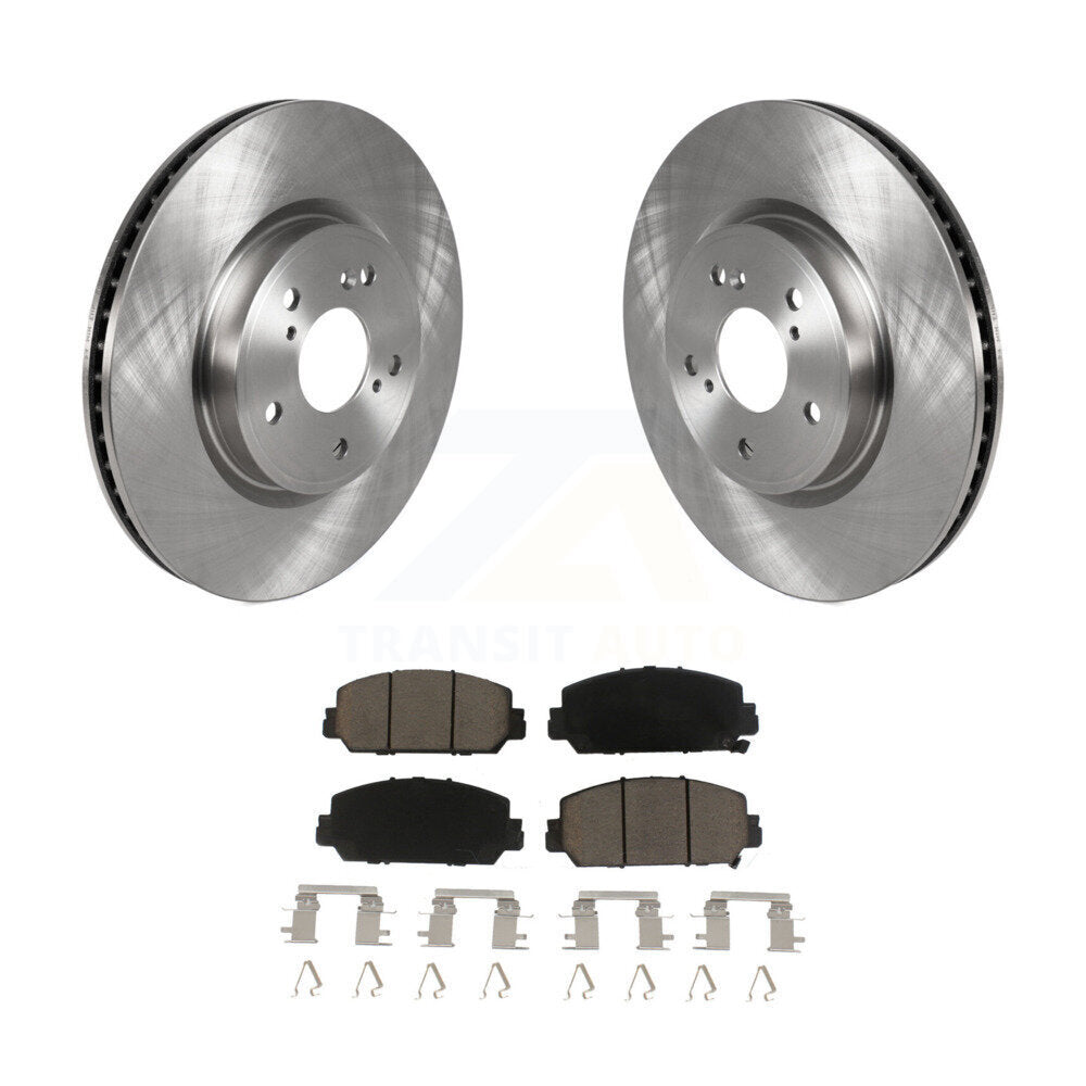 Disc Rotors and Ceramic Brake Pads Kit-K8C-100696 - Kit.bestparts.ca