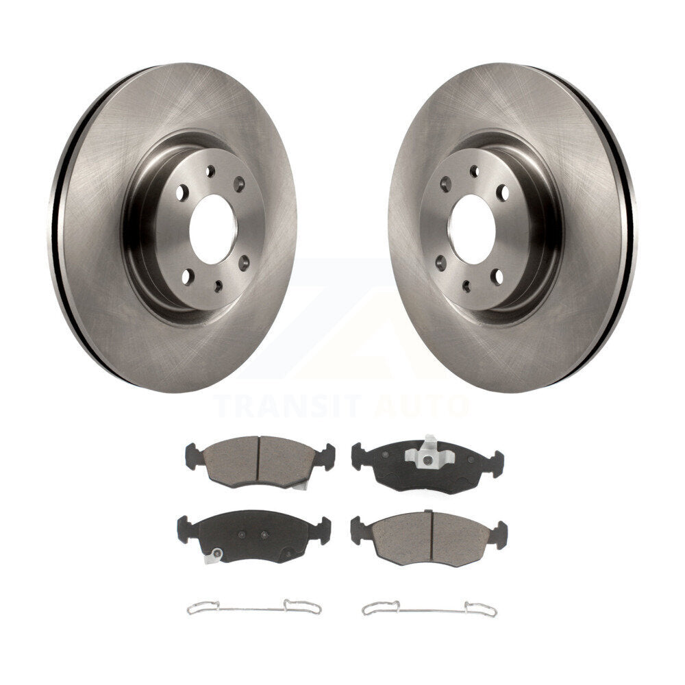 Disc Rotors and Ceramic Brake Pads Kit-K8C-100703 - Kit.bestparts.ca