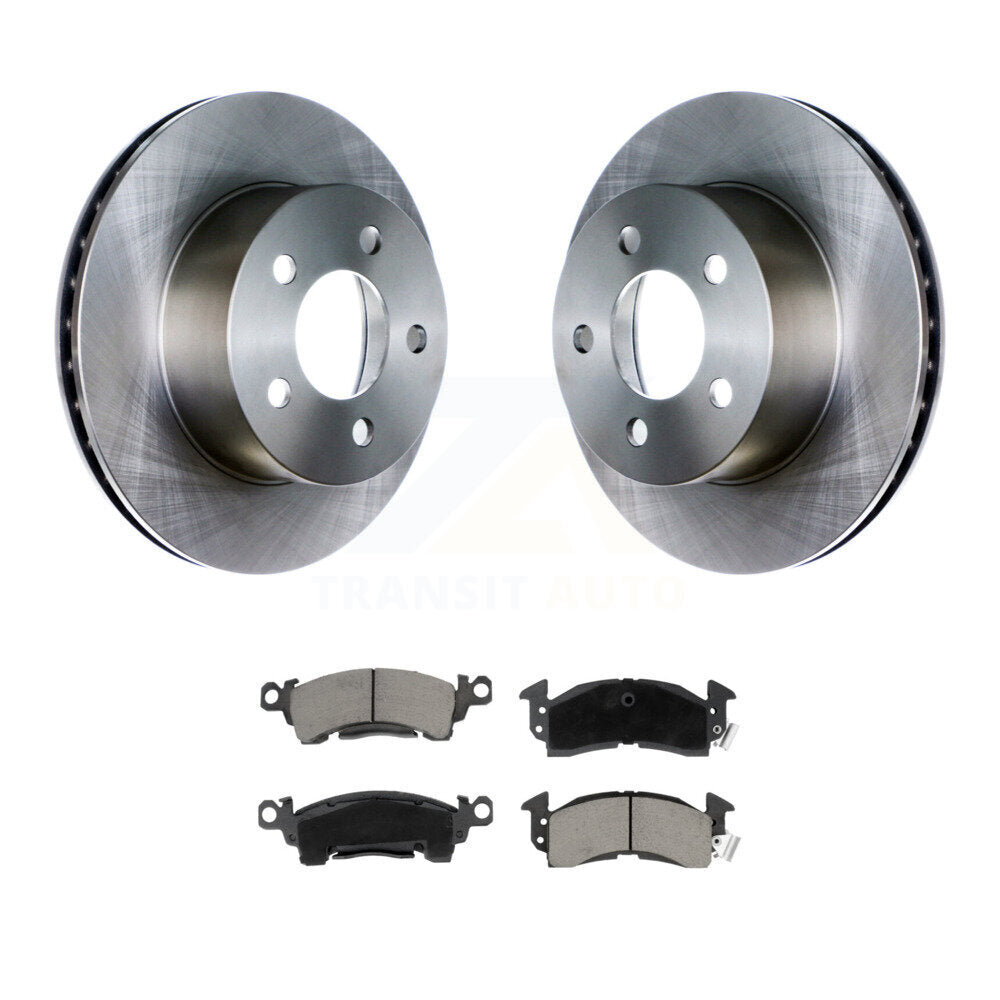 Disc Rotors and Ceramic Brake Pads Kit-K8C-100713 - Kit.bestparts.ca