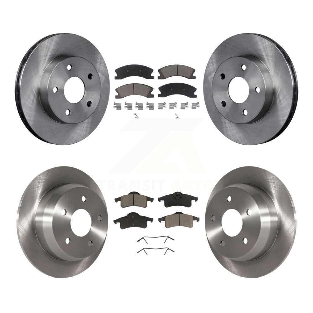 Disc Rotors and Ceramic Brake Pads Kit-K8C-100719 - Kit.bestparts.ca