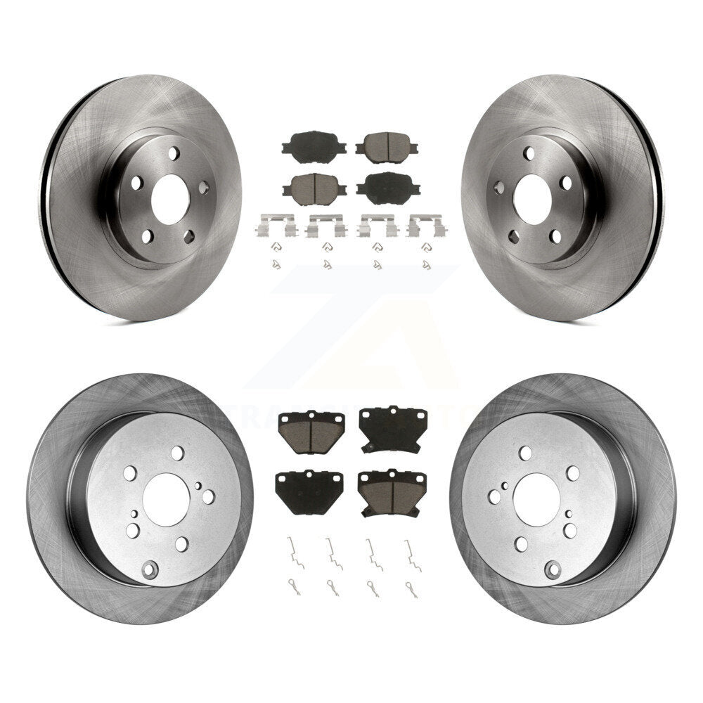 Disc Rotors and Ceramic Brake Pads Kit-K8C-100720 - Kit.bestparts.ca Kit.bestparts.ca