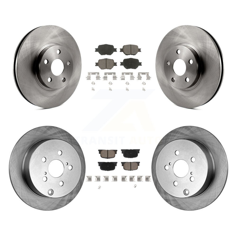 Disc Rotors and Ceramic Brake Pads Kit-K8C-100721 - Kit.bestparts.ca Kit.bestparts.ca