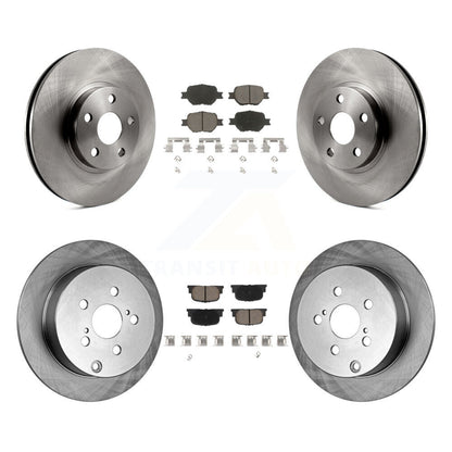 Disc Rotors and Ceramic Brake Pads Kit-K8C-100721 - Kit.bestparts.ca