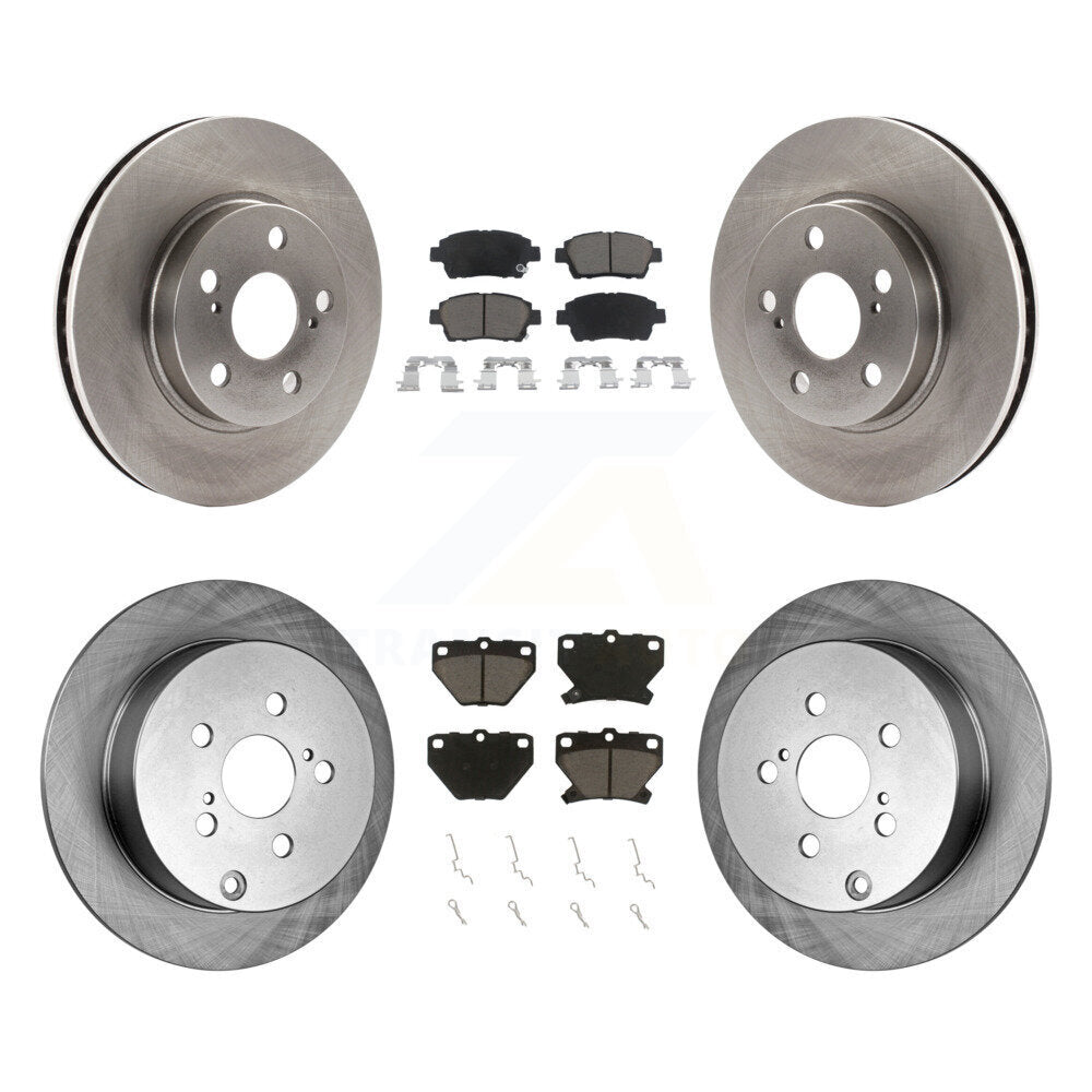 Disc Rotors and Ceramic Brake Pads Kit-K8C-100722 - Kit.bestparts.ca Kit.bestparts.ca