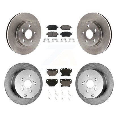 Disc Rotors and Ceramic Brake Pads Kit-K8C-100722 - Kit.bestparts.ca