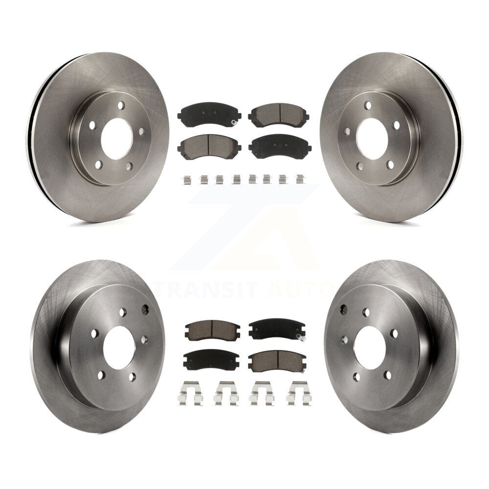 Disc Rotors and Ceramic Brake Pads Kit-K8C-100724 - Kit.bestparts.ca Kit.bestparts.ca