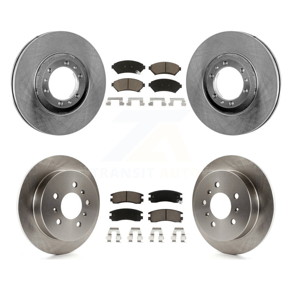 Disc Rotors and Ceramic Brake Pads Kit-K8C-100725 - Kit.bestparts.ca Kit.bestparts.ca