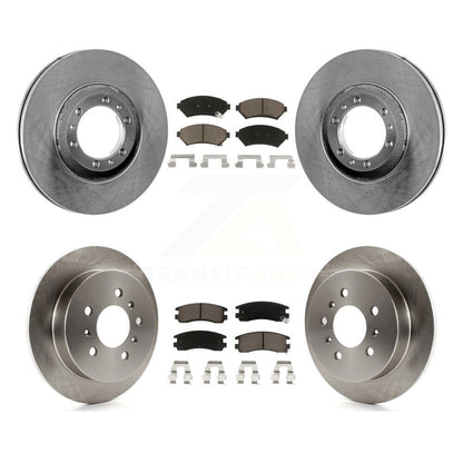 Disc Rotors and Ceramic Brake Pads Kit-K8C-100725 - Kit.bestparts.ca