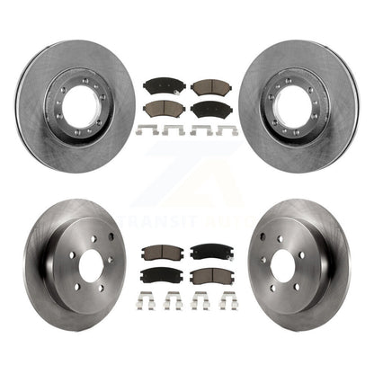 Disc Rotors and Ceramic Brake Pads Kit-K8C-100726 - Kit.bestparts.ca