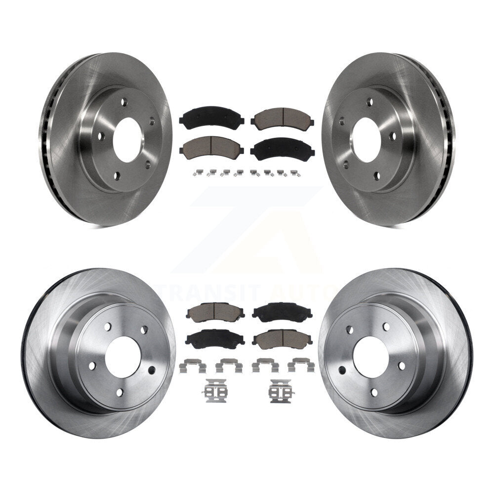 Disc Rotors and Ceramic Brake Pads Kit-K8C-100728 - Kit.bestparts.ca