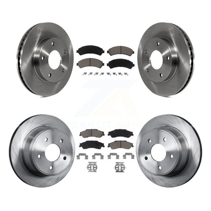 Disc Rotors and Ceramic Brake Pads Kit-K8C-100728 - Kit.bestparts.ca