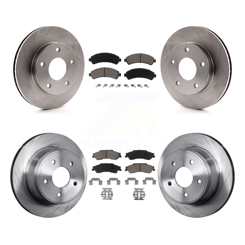 Disc Rotors and Ceramic Brake Pads Kit-K8C-100729 - Kit.bestparts.ca