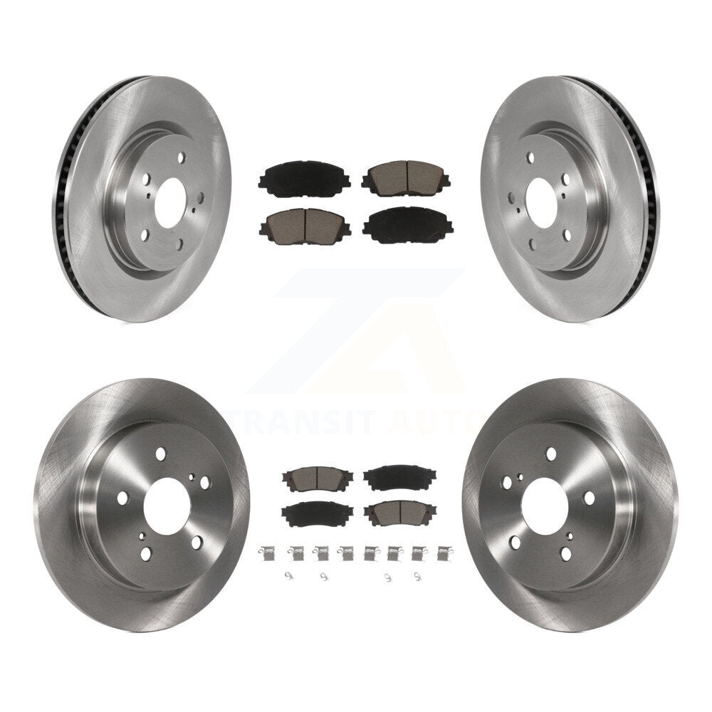 Disc Rotors and Ceramic Brake Pads Kit-K8C-100730 - Kit.bestparts.ca