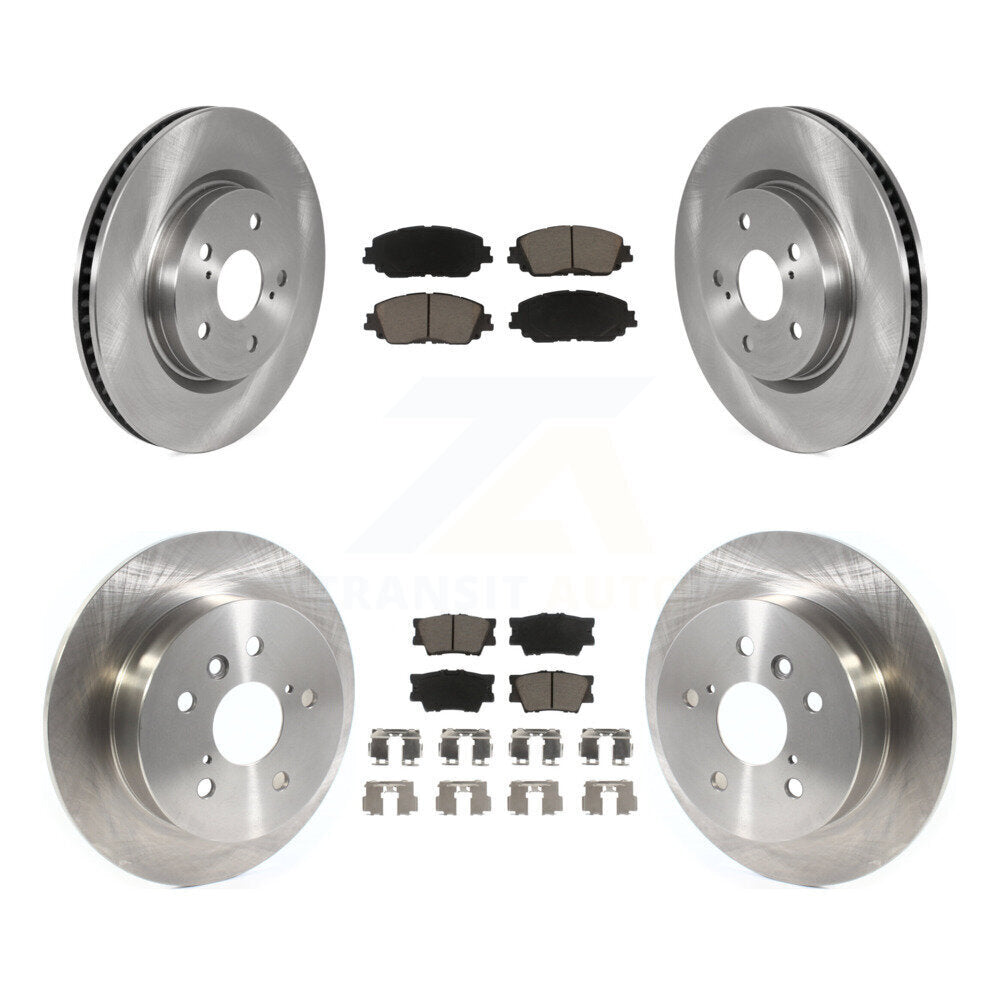 Disc Rotors and Ceramic Brake Pads Kit-K8C-100731 - Kit.bestparts.ca