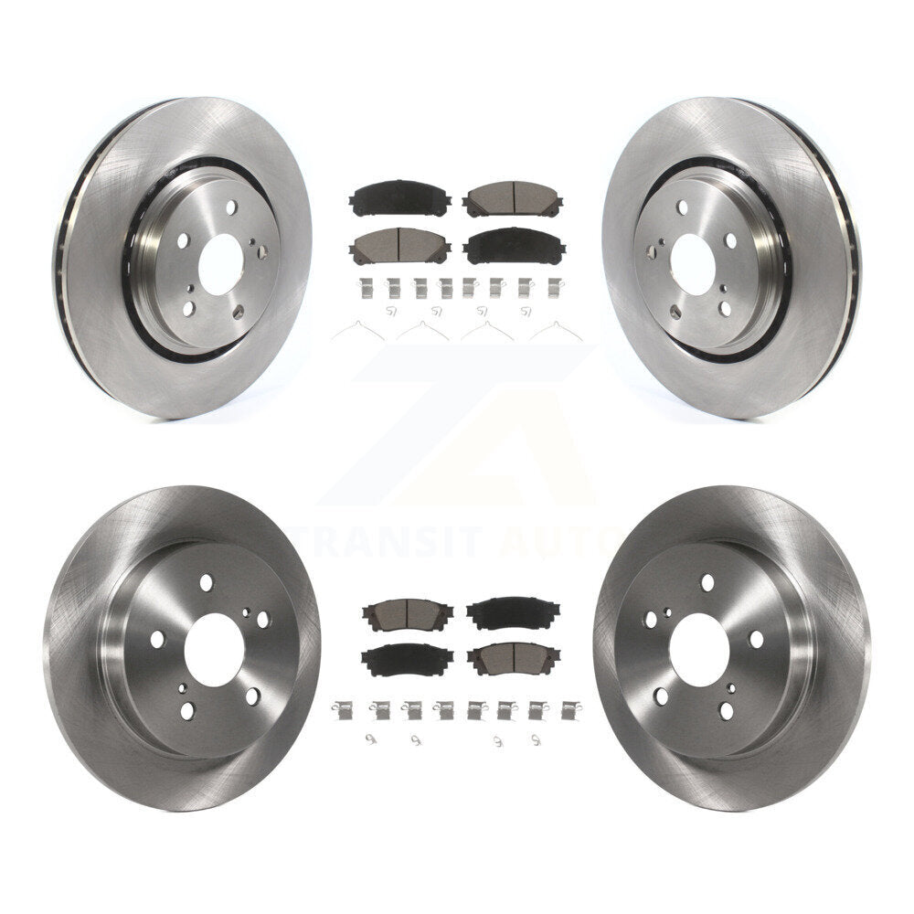 Disc Rotors and Ceramic Brake Pads Kit-K8C-100732 - Kit.bestparts.ca