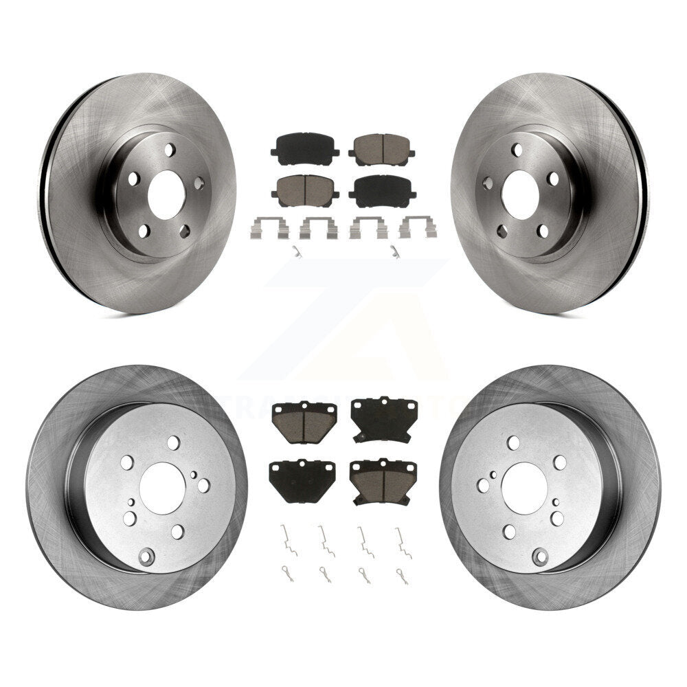 Disc Rotors and Ceramic Brake Pads Kit-K8C-100734 - Kit.bestparts.ca