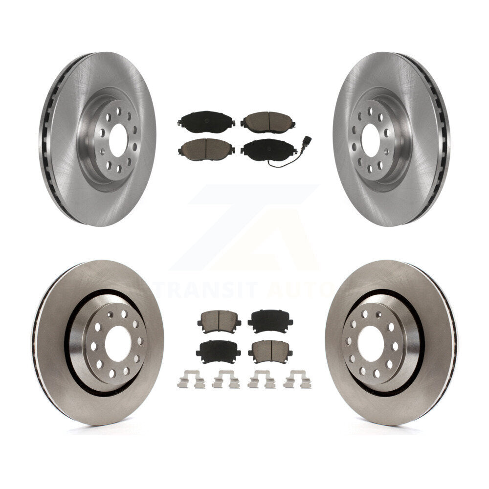 Disc Rotors and Ceramic Brake Pads Kit-K8C-100735 - Kit.bestparts.ca