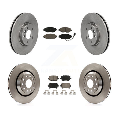Disc Rotors and Ceramic Brake Pads Kit-K8C-100736 - Kit.bestparts.ca