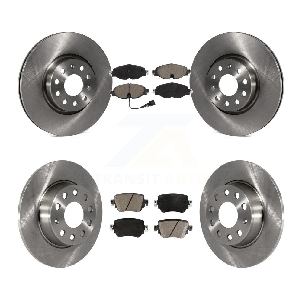Disc Rotors and Ceramic Brake Pads Kit-K8C-100740 - Kit.bestparts.ca
